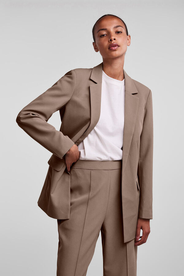 Long-sleeved oversize blazer, Women's blazers