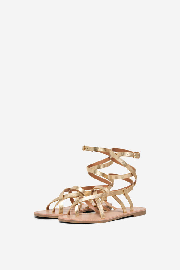 Only Roman flat sandal printed