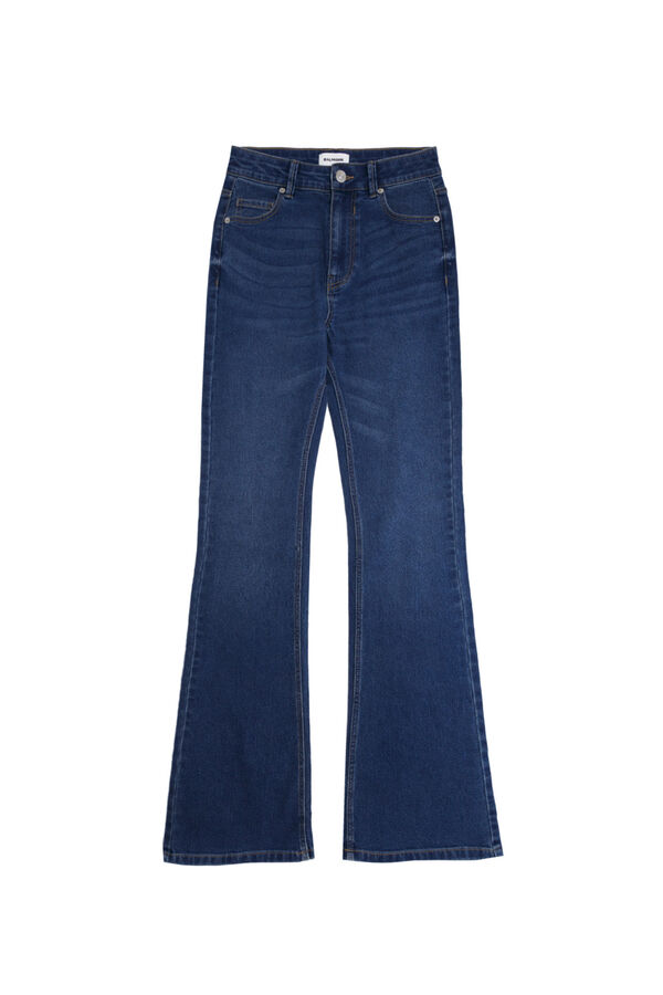 Balmohk High-rise flare jeans blue