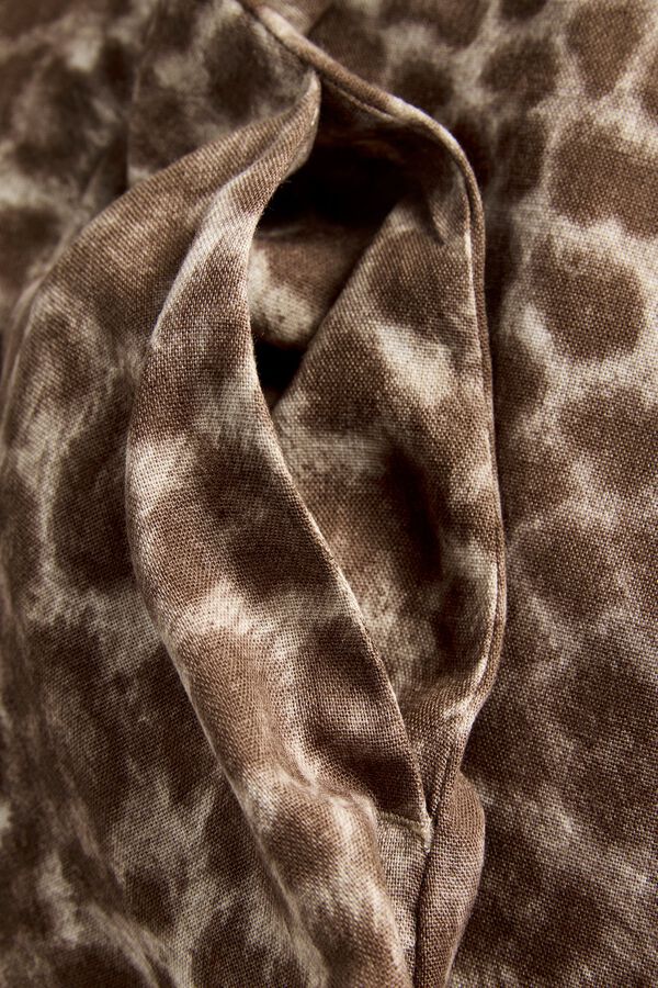 Jack & Jones Vestido mini tirantes marr&oacute;n