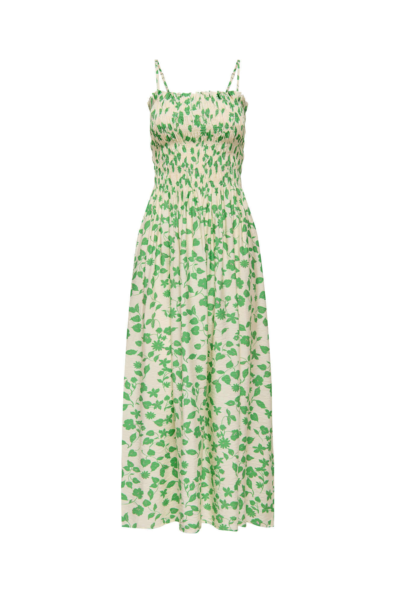 JDY Vestido largo nido de abeja