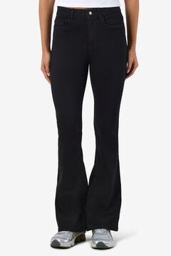 Noisy May Jeans flare de tiro alto