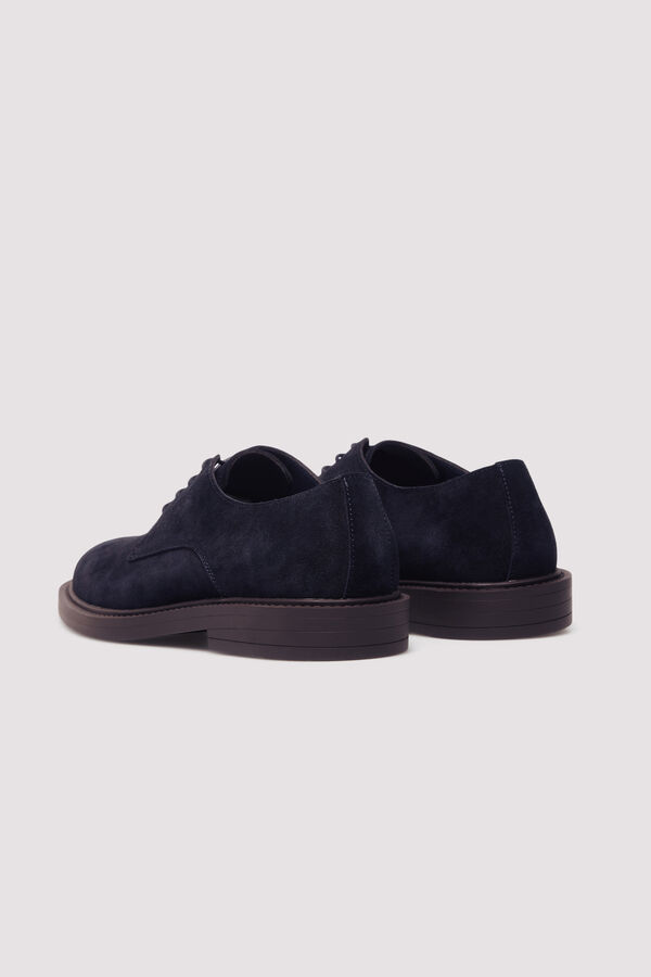 Springfield Leather dress shoe blue