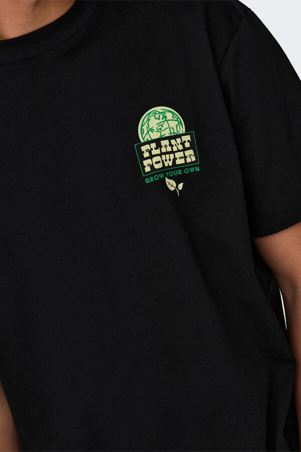 Springfield Plant Power T-shirt crna
