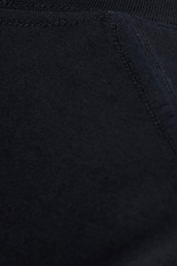 Springfield T-Shirt Oversize-Passform kurzärmelig schwarz