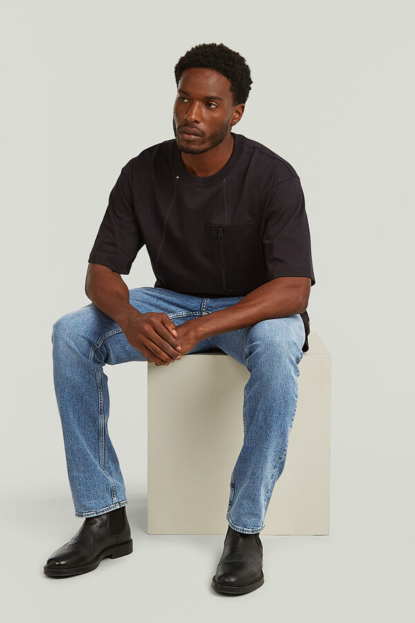 G-STAR Straight leg mid-rise jeans MOSA blue