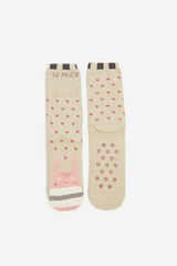 Springfield Calcet&iacute;n Conejo tostado