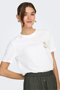 Only T-Shirt mit Frontdruck