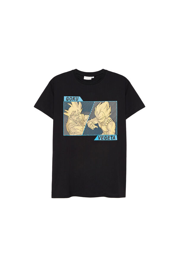 Springfield Dragon Ball print T-shirt black