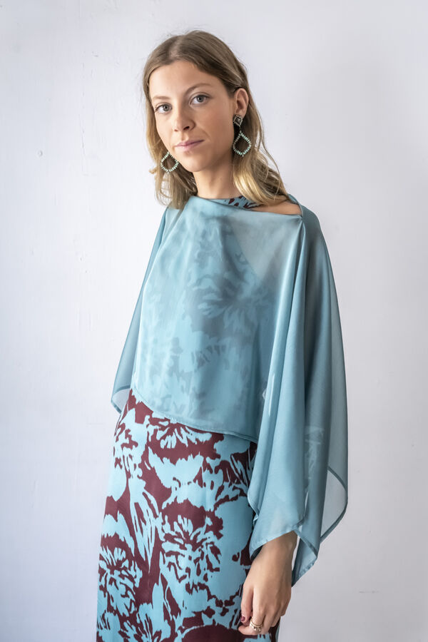 Cul Sac Shawl Zelena