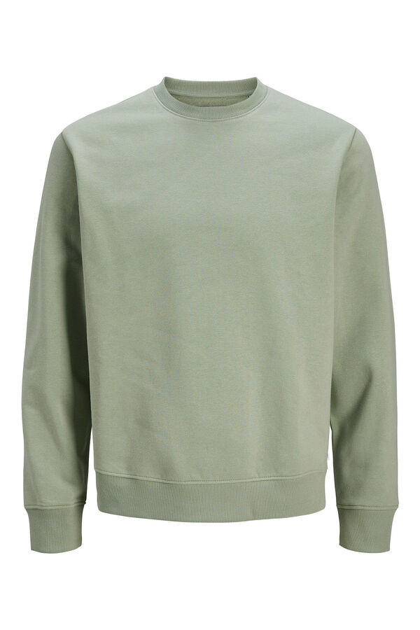 JJ REBEL Relaxed fit lightweight sweatshirt green