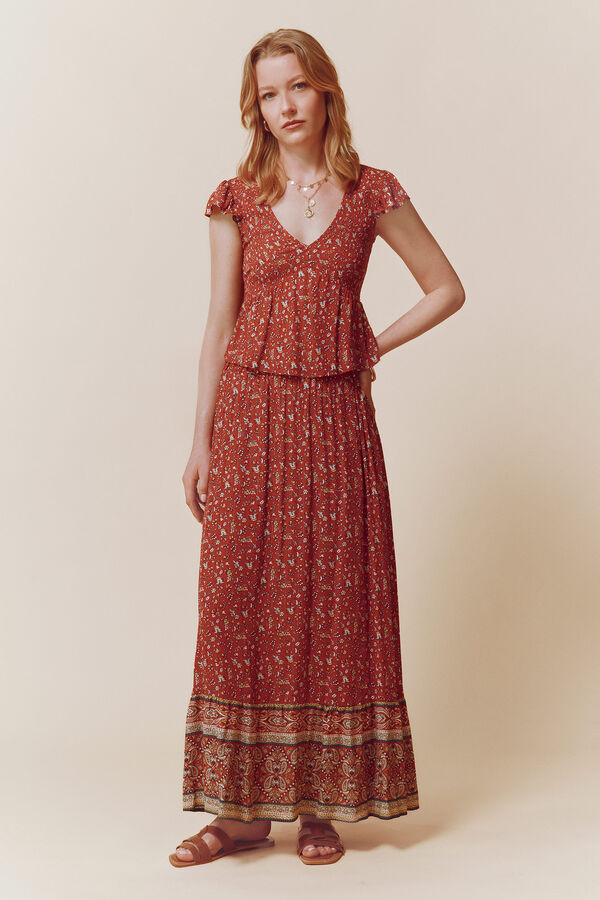 Springfield Blouse Tenerife rouge