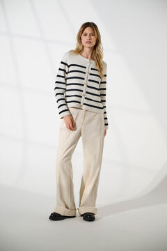 Springfield Cardigan Donna Con Lurex - Maglia Lunga, Elegante E Facile Da Abbinare