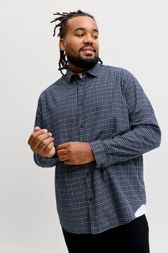 Jack & Jones PLUS Camisa de quadrados manga comprida