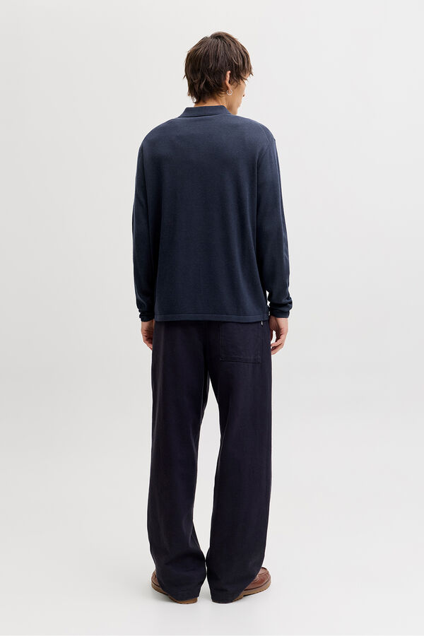 Jack & Jones Essential jersey-knit cardigan blue