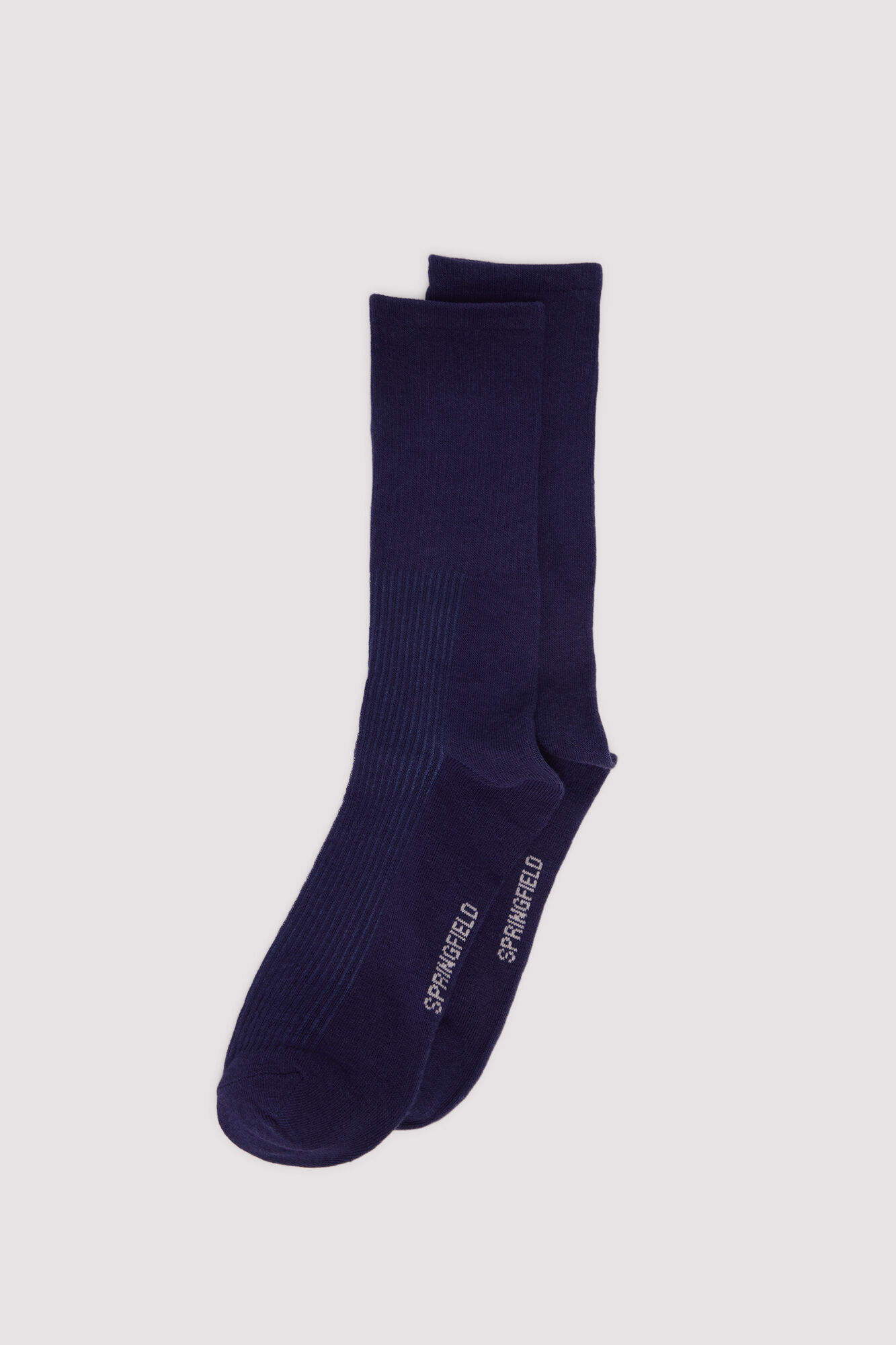 Springfield Two-tone textured cotton sock