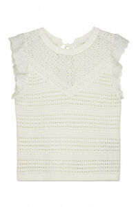 Springfield Embroidered knit top