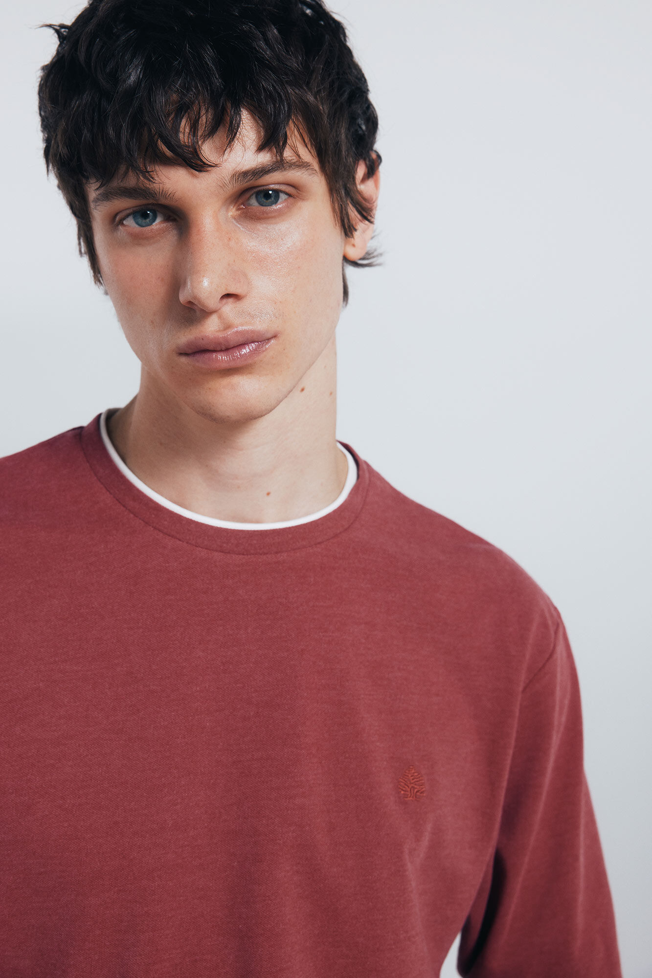 Springfield Double melange long sleeve T-shirt