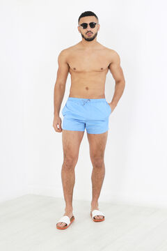 Springfield Swim shorts with elasticated waist and tie petrol