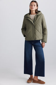 Springfield Puffer short jacket with hood
