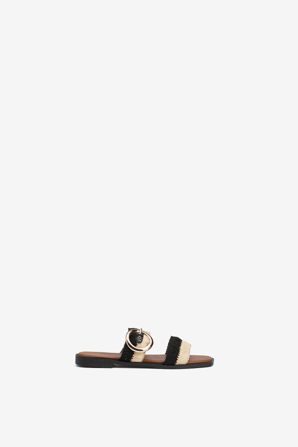 Tiffosi Flat sandal black