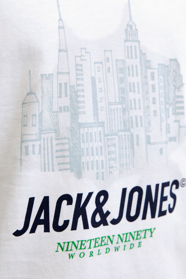 Jack & Jones Regular fit T-shirt  white