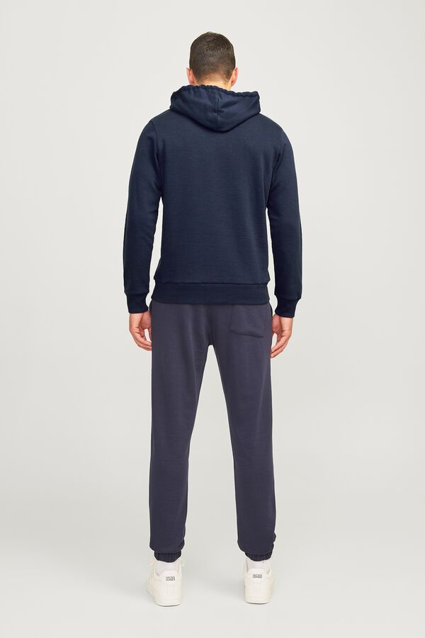 JJ REBEL Regular hooded sweatshirt blue