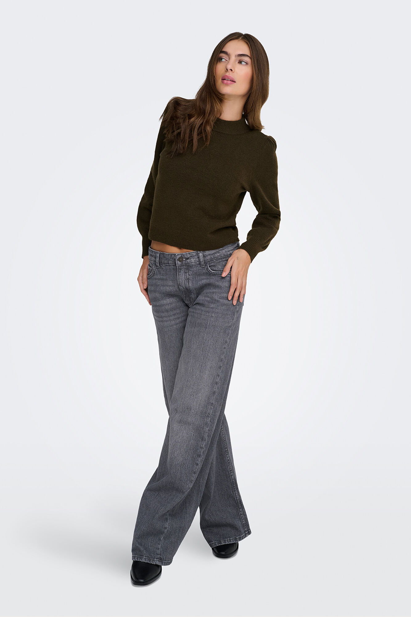 JDY Camisola de gola alta