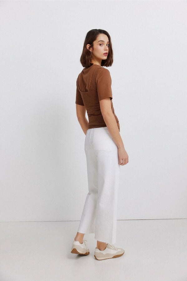 Springfield Sailor trousers white