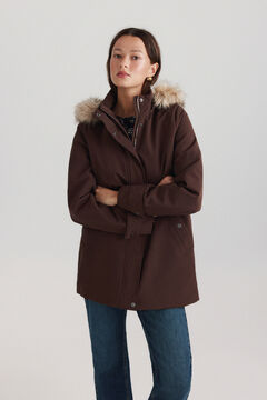 Springfield Faux fur hood parka