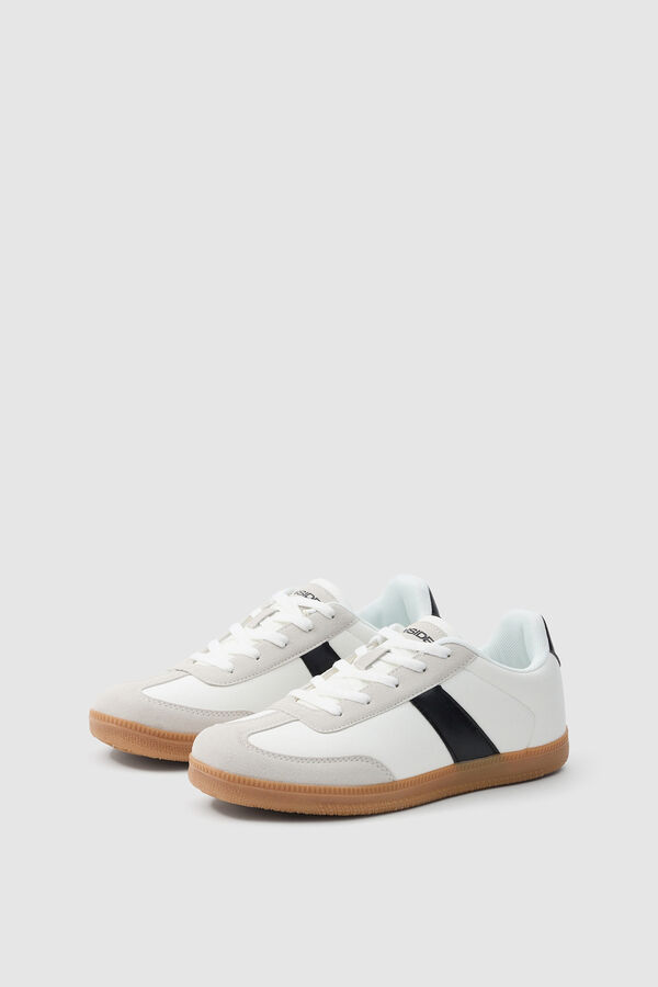 Springfield Sp Combined Toe Sneaker white
