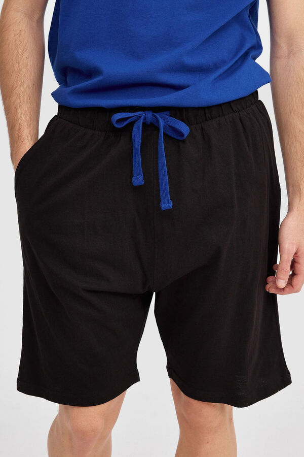 Springfield Men's short-sleeved pyjamas blue