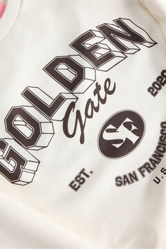 Jack & Jones Sweatshirt descontra&iacute;da gola redonda