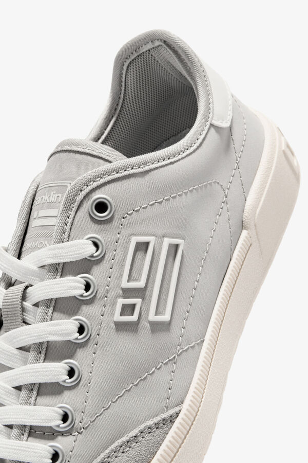 D. Franklin Zapatillas casual nylon con cord&oacute;n gris