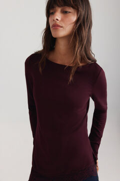 Springfield Asymmetric fine lace jumper