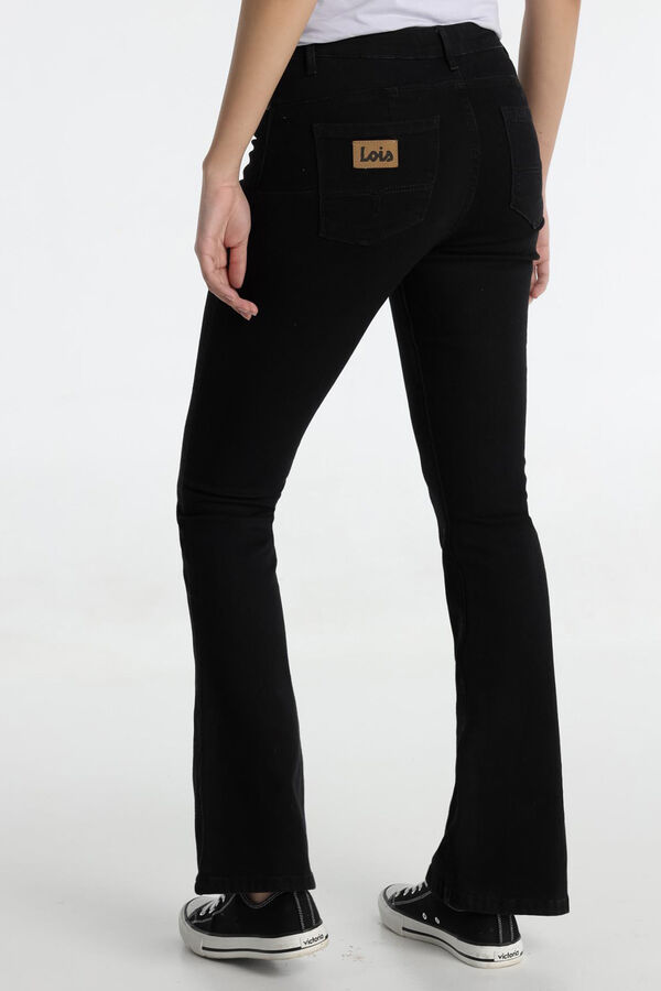 Lois  Jeans fit flare negro