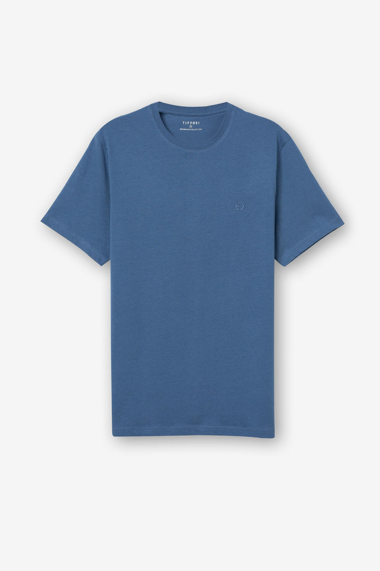 Tiffosi Camiseta de Algod&oacute;n con Relieve