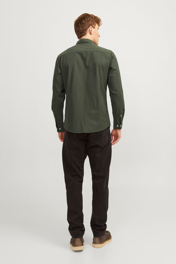 Jack & Jones Hemd in normaler Passform Gr&uuml;n