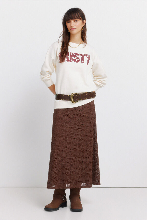 Springfield Sweatshirt DUSTY brown