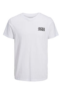 Jack & Jones T-Shirt Regular Fit mit kleinem Logo