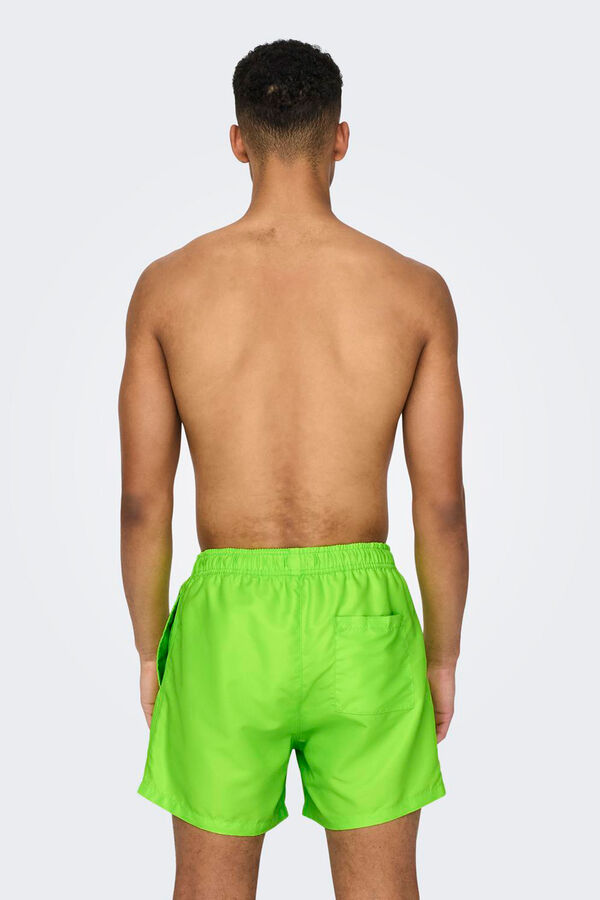 Springfield Essential swimsuit dark green