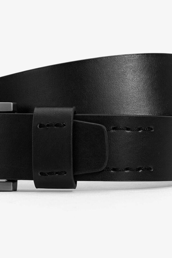 Tiffosi Leather Effect Belt black