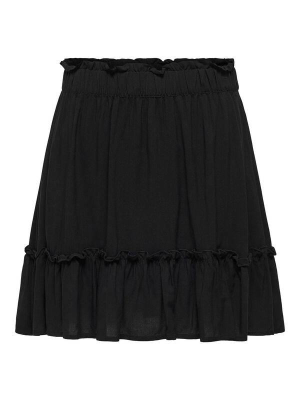 Springfield Short skirt with ruffle black
