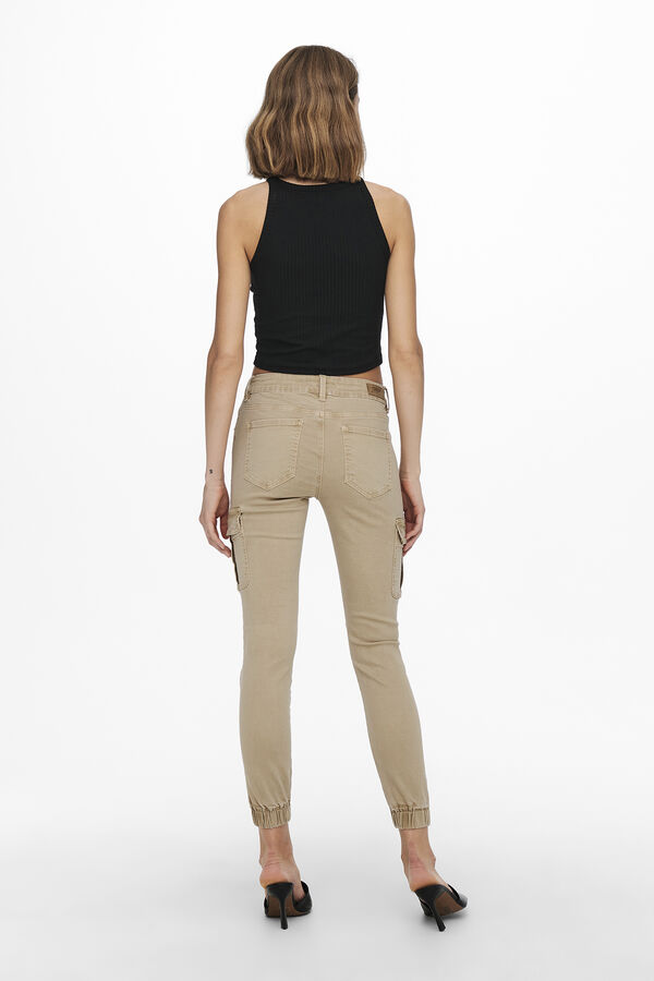 Springfield Cargo trousers with side pockets brown