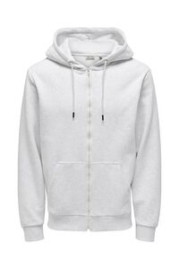 Only & Sons Sweatshirt mit Rei&szlig;verschluss