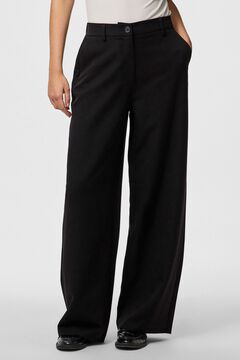 Pieces Weite lange Hose