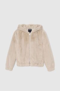 Inside Cazadora Pelo Con Capucha