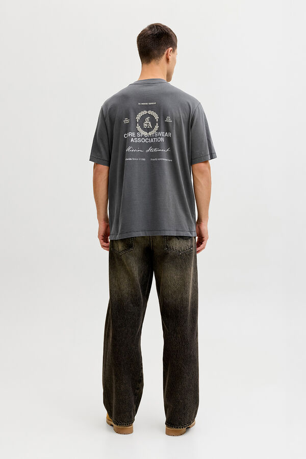 Jack & Jones Camiseta manga corta lavada negro