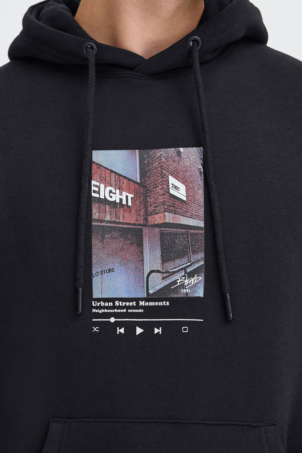 Blend Sudadera con Capucha negro