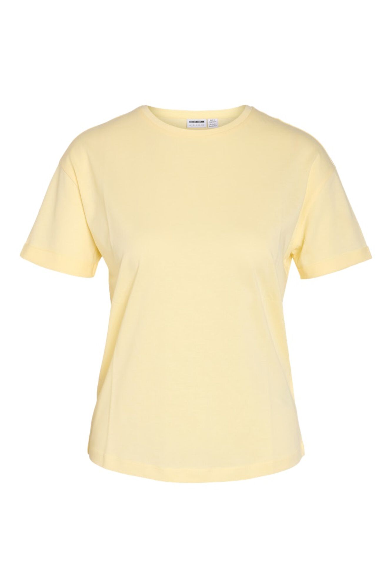 Noisy May Camiseta b&aacute;sica de manga corta con cuello redondo